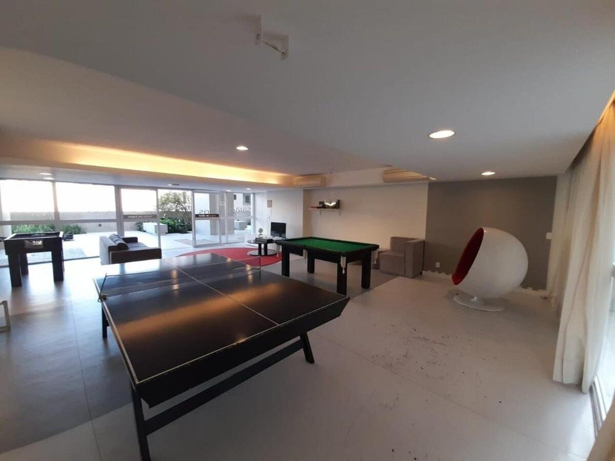 Lazer Completo Com Piscina E Sauna No Gonzaga ซันโตส ภายนอก รูปภาพ